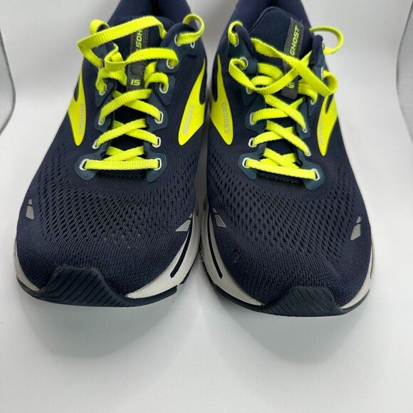 Brooks Ghost 15 Shoes Mens Size 10 Blue Yellow Running Cushioned Trainer main image 8